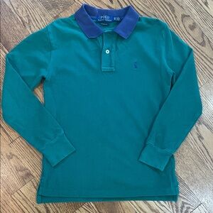 Boy’s Polo Ralph Lauren Long Sleeve Polo Shirt. Size Small. Excellent Condition.